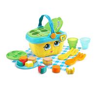 LIUHAN Shapes & Sharing Picnic Basket (Frustration Free Packaging), Yellow