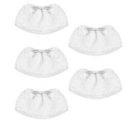 LiuHancsqd 5 Pcs Microfibre Cloth Cover Pads for Karcher Steam Cleaner Accessories, Mop Pads Cloths for Karcher Easyfix SC1 SC2 SC3 SC4 SC5 Steam Cleaner Cloths Replacement Covers, Washable