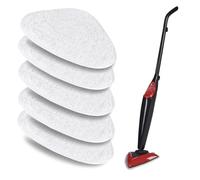 LiuHancsqd 5 Pcs Microfibre Replacement Pads for Steam Mop | Washable & reusable steam mop pads. High-quality microfiber cleaning cover cloths. Easy to attach, machine washable.