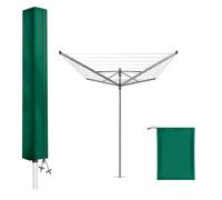 LiuHancsqd Protective cover for Leifheit rotary clothes dryer cover for rotary clothes dryer cover with zipper, Oxford waterproof weatherproof protective(165 x 16 x 16 cm)