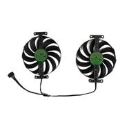 LIUHAOZ Laptop parts 2Pcs Graphics Card Fan,FDC10U12S9-C,T129215SU,95mm,Cooler, For ASUS for DUAL for RTX 3070 8G, for for 3060Ti, for 3060 12G for GAMING(T129215SU)