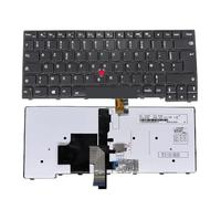 LIUHAOZ Laptop parts French Spanish Backlit Keyboard for Lenovo for ThinkPad E431 E440 L440 T431s T440 T440S T440P L450 T450 CS13T AZERTY 0C43954 04X0149(French 95 New)