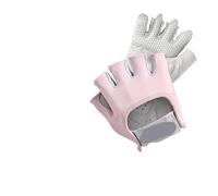 LIUHLFSR 1 Pair Gym Body Building Training Fitness Gloves Sports Weight Lifting Exercise Slip-Resistant Gloves for Women Men Yoga Gloves Suitable For Sports And Fitness, Outdoor Activitie(Pink,XS)