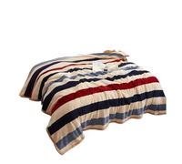 LIUHLFSR Flannel Blankets Geometric Print Sheet Sofa Throw Bedspread Blanket For Bed Spring Decorative Bed Blankets for Couch Sofa Bed Office(02,120x200cm)