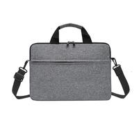 LIUHLFSR Laptop Bag For MacBook Air M1 Case For Xiaomi Dell Asus 13 14 15 .6 Inch Lightweight Shoulder Messenger Handbag Briefcase For Office Use and Business Trips(Grey,For 15-15.6 inch)