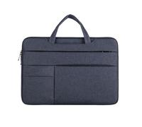 LIUHLFSR Water-resistant Universal Laptop Bag Sleeve 11 12 13 14 15 .6 Inch Notebook For Computer Handbag Briefcase Travel For Office Use and Business Trips(Blue,15.6-inch)