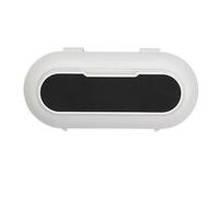 LIUHONGGANG Car Sun Visor Sunglasses Holder ABS Glasses Case with Magnetic Closure Microfiber Lining Universal Vehicle Clip On Organizer(WBlack 1PC)