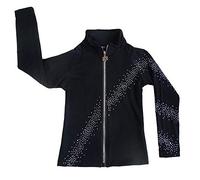 LIUHUO Ice Skating Pants Girls Fleece Practice Leggings Teens Figure Skating Overboots, Jackets