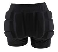 LIUHUO Protective Padded Shorts for Snowboard,Skate and Ski,3D Protection for Hip,Butt and Tailbone
