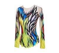 LIUHUO Women's Competition Rhythmic Gymnastics Leotards Girls Training Simiple Artistic Leotards