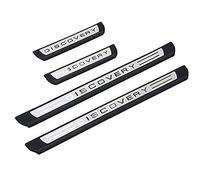 LIUIN 4 Pcs Car Door Sill Protector Kick Plate Guard Stainless Steel for Discovery 5 Sport 2015-2019, Car Scuff Plate Door Sill,Sill Scuff Cover Panel Step Protector