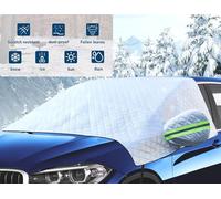 LIUIN Car Windscreen Cover for Winter for Volvo XC40 2018-2022, Windshield Front Window Cover Ultra Thick Magnetic Car Windshield Cover Car Snow Cover
