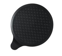 Liujiami Large 6 Inch Silicone Sink Plug, Universal Bathtub Drain Stopper for Bathroom Kitchen & Shower (Black)