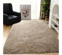 LIUJYUAN Area Rugs for Bedroom 100 x 300 cm Shaggy Soft Fluffy Shag Rug Many Different Sizes for The Bedrooms and Kitchen, Camel