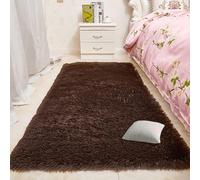 LIUJYUAN Living Room Rugs 120 x 150 cm Thick Pile Large Area Rug Hallway Kitchen Easy to Clean, Many Different Sizes for Living Room Bedroom Kitchen Hallway Kids, Brown