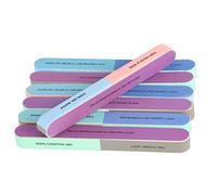 LIUJZZJ 6 Pack Nail File and Nail Buffer Cosmetic Manicure, 7 Ways