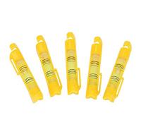 Liukouu 5pcs Mini Rope Bubble Level Hanging Line Spirit Level Bubble String Leveler for Building Trades Engineering Surveying Metalworking