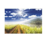 Liulannq Beautiful Scenery Develop Thinking Enlightenment Education Rectangular Building Block Puzzle, Children'S Health Toy