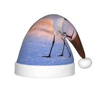 Liulannq Crowned Crane Children'S Gorgeous Colorful Plush Christmas Hat, Suitable For All Kinds Of Clothing, Performance Accessories. Including A Hat.