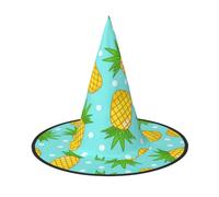 Liulannq Fresh Pineapple Halloween Christmas Witch Hat, Men'S Funny Party Collocation, Suitable For Setting Off The Festive Atmosphere And Role-Playing, Activities And Performances.