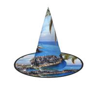 Liulannq Italian Island Fisherman Village Halloween Christmas Witch Hat, Men'S Funny Party Collocation, Suitable For Setting Off The Festive Atmosphere And Role-Playing, Activities And Performances.