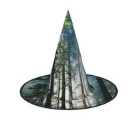 Liulannq National Parks Sunshine Trees Halloween Christmas Witch Hat, Men'S Funny Party Collocation, Suitable For Setting Off The Festive Atmosphere And Role-Playing, Activities And Performances.