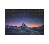 Liulannq Night View Develop Thinking Enlightenment Education Rectangular Building Block Puzzle, Children'S Health Toy