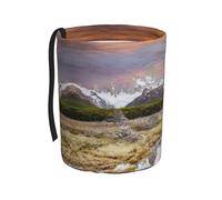 Liulannq Picturesque Mountain Car Trash Can