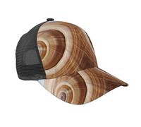 Liulannq Seashells by The Seashore Sunscreen, Warm, Curved Eaves Mesh Baseball Cap, Twill Color Sports, Casual Hat.Be Universal in All Seasons. Black