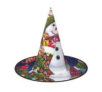 Liulannq Snowman Squirrel Owl Halloween Christmas Witch Hat, Men'S Funny Party Collocation, Suitable For Setting Off The Festive Atmosphere And Role-Playing, Activities And Performances.