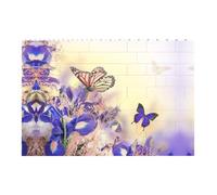 Liulannq Spring Flowers Butterfly Develop Thinking Enlightenment Education Rectangular Building Block Puzzle, Children'S Health Toy