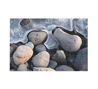 Liulannq Stones Under Ice Develop Thinking Enlightenment Education Rectangular Building Block Puzzle, Children'S Health Toy