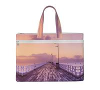 Liulannq The Mumbai Filmcity Tours Canvas File Bags, Office And Business Portable Leisure Handbags, Study Kits, Storage Bags, Super Durable.