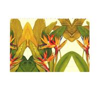 Liulannq Tropical Bird Of Paradise Develop Thinking Enlightenment Education Rectangular Building Block Puzzle, Children'S Health Toy