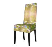 Liulannq Wild Flower The Protective Sleeve Of Dining Chair With High Elastic Stretch Is Easy To Disassemble, Which Is Suitable For Home Use And Hotel Business, Universal And Easy To Clean.