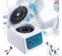 LIULIQ Lab Benchtop Centrifuges, 4000RPM Electric Centrifuga Machine with Touch Panel, 0-99min Timer & 2200xg Maximum Centrifugal Force, Composite Rotor Design for Medical Practice Blood/Serum