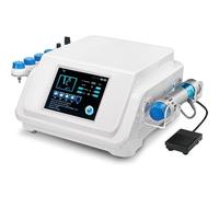 LIULIQ Shock Wave Machine, Extracorporeal Focused Shockwave Therapy Device with 6 Probes and 1 Handle, Multiple Mode Selection, Adjustable Energy and Strength for Improving Physical Condition