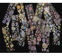 LiuliuBull 12 Pcs 3D Hot Stamping Stickers, PET Transparent Stickers For Scrapbooking, Vintage Flower Plant Stickers, 4 Set Waterproof Nature Themes Plants Stickers For DIY Arts Crafts, Scrapbooking