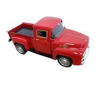 Liummrcy Christmas Decorations, Red Truck Christmas Decor Scale 1:32 Vintage Truck Table Decor 5Inch Metal Trucks Planter Decorative Tabletop Storage for Christmas Harvest Thanksgiving Day