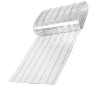 Liummrcy Dog Door Flap,Dog House Door Flap 79x7in Transparent Cold-Proof Dog Door Replacement Flaps Waterproof Anti-Static Cuttable DIY Plastic Curtain Strips for Winter