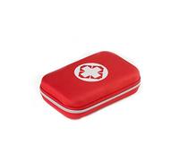 Liummrcy First Aid Pouch Box Portable Medical Box Survival Medicine Pills Pocket for Home Car Travel Outdoor Travel Safe Mini Emergency Box 1 Pc(Red),Bike Accessory