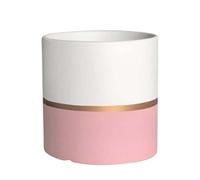 Liummrcy Succulent Plant Pots, Simple Design Round Small Flower Pot, Indoor Plant Pots Modern Ceramic Flower Pots Planter with Drainage Hole for Home Office Decor Pink
