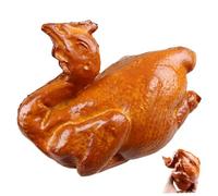 Liummrcy Turkey Decorations, Simulated Faux Cooked Turkey Christmas Decorations Artificial Food Model Ornament for Christmas Thanksgiving Harvest Parties.