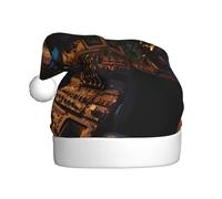 LiuMng Airplane cockpitClassic Santa Claus Christmas Hat Warmth Comfortable Perfect for Holiday Parties, Christmas Decorations