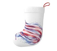 LiuMng American flag Christmas Stocking Decoration - Personalized Fireplace Hanging Ornament Socks for Xmas Tree,Stairs