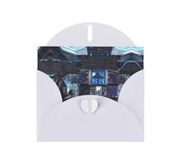 LiuMng Cabin of the Future Beautiful Greeting cards Set congratulations holiday Cards for All Occasions Christmas greeting cards
