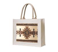 LiuMng Canvas Tote Bag for Women/Personalized Satchel Handbags/Native American Painting Print Grocery Bag,for Friends Sisters Gifts