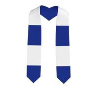 LiuMng Cuban flag Print Graduation Stole - Satin Honor Sash, for Graduation Ceremony as Gifts for Boys and Girls, Sharp Corner, One size