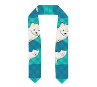 LiuMng Cute little raccoon Print Graduation Stole - Satin Honor Sash, for Graduation Ceremony as Gifts for Boys and Girls, Flattened, One size