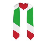 LiuMng Flag of Burundi Print Graduation Stole - Satin Honor Sash, for Graduation Ceremony as Gifts for Boys and Girls, Sharp Corner, One size